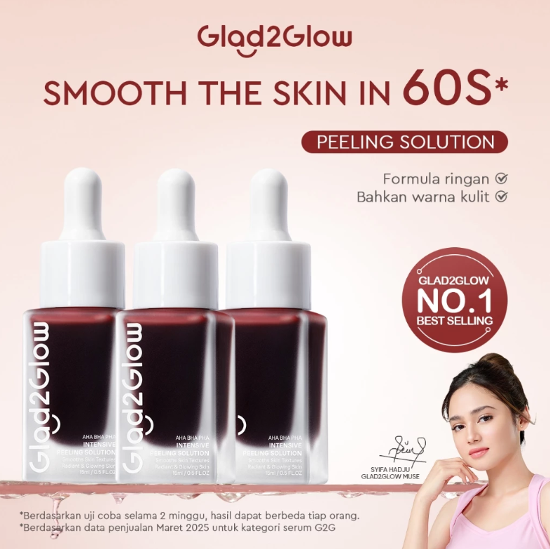 GLAD2GLOW Peeling Solution 60S Oil Control