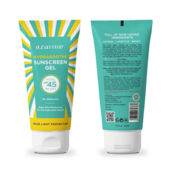 Azarine Hydrasoothe Sunscreen Gel SPF45 PA++++